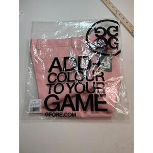 NWT G/FORE Club Men's Performance Golf Short Size 32 Orange